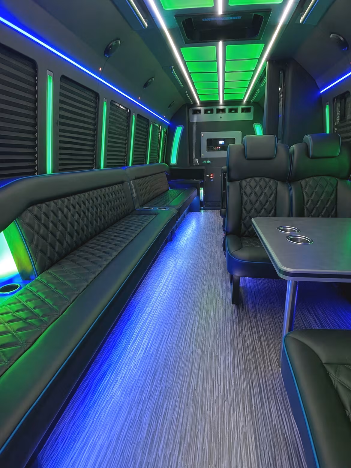 la mesa wedding party bus rental