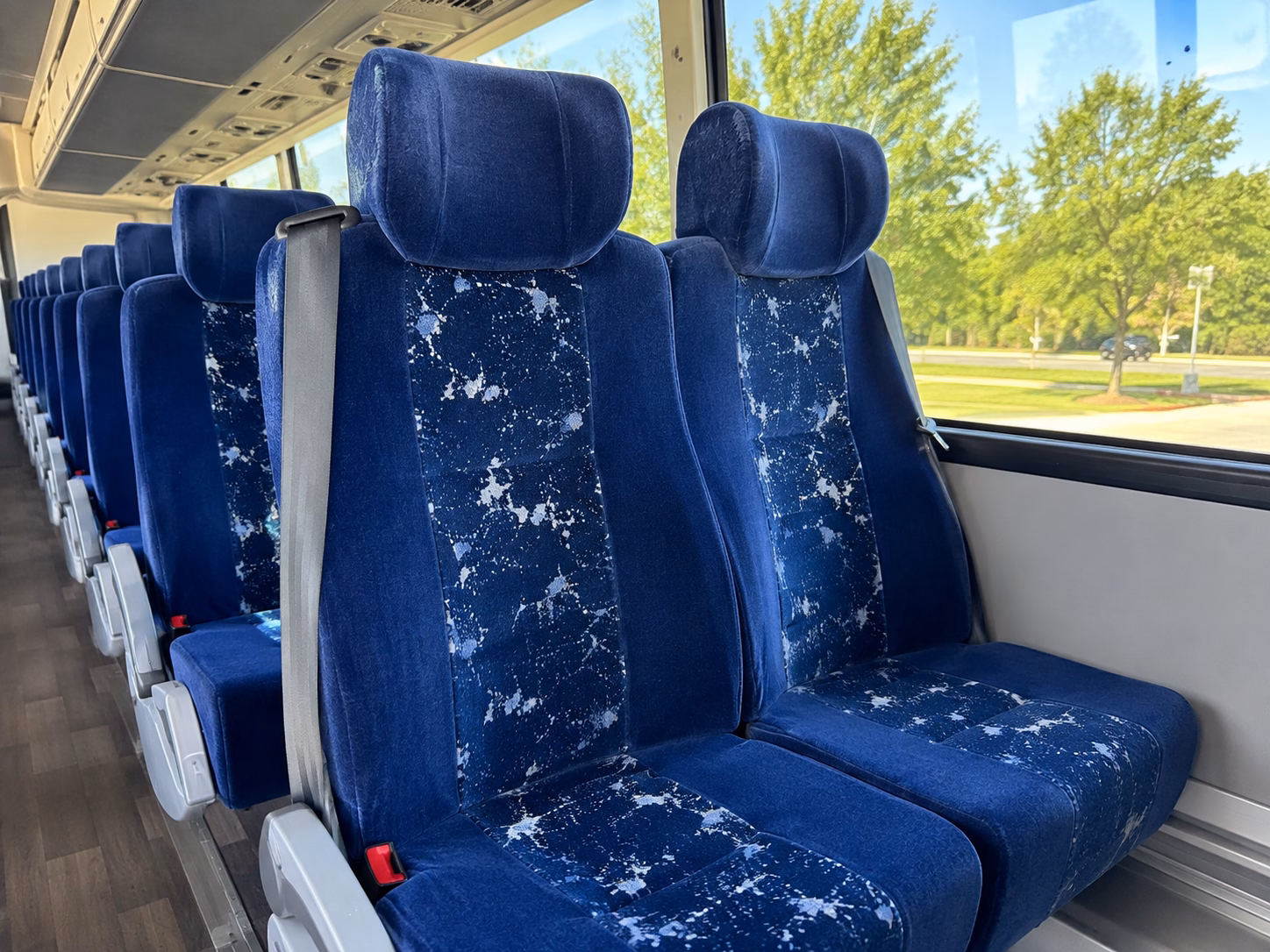the right bus for mission trip airport transfers