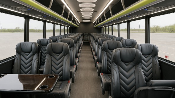la mesa 30 passenger minibus inside