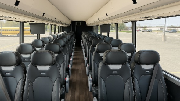 la mesa 35 passenger minibus inside